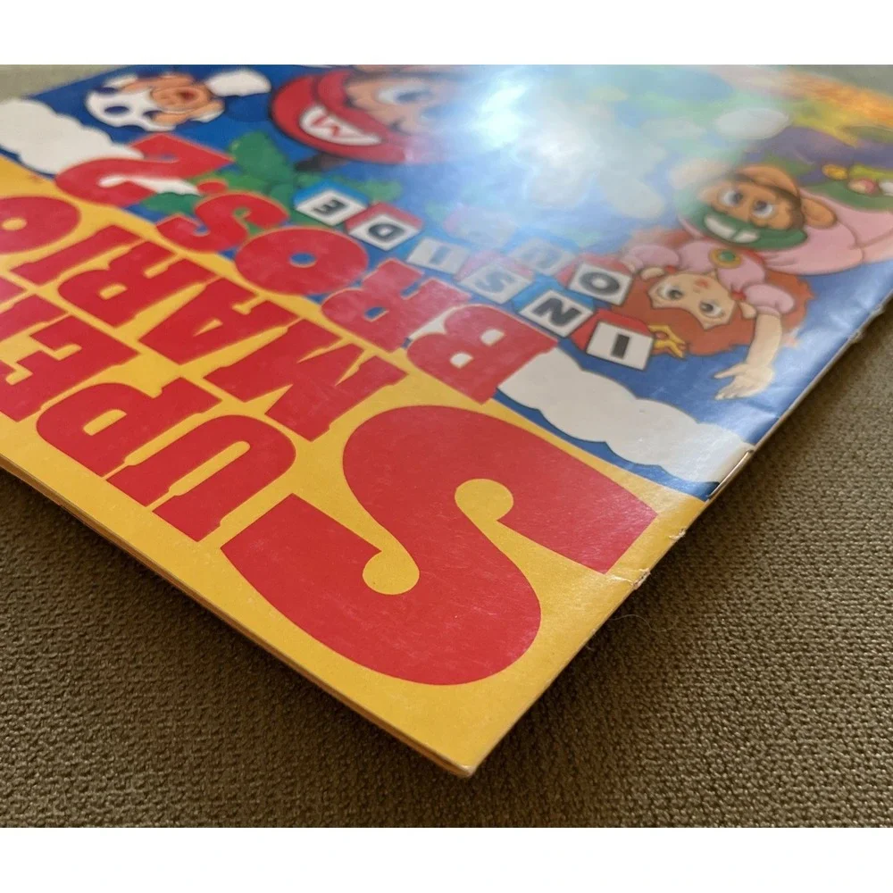 Nintendo Power Super Mario Bros. 2 Inside Out Manual + Bonus Tip Book